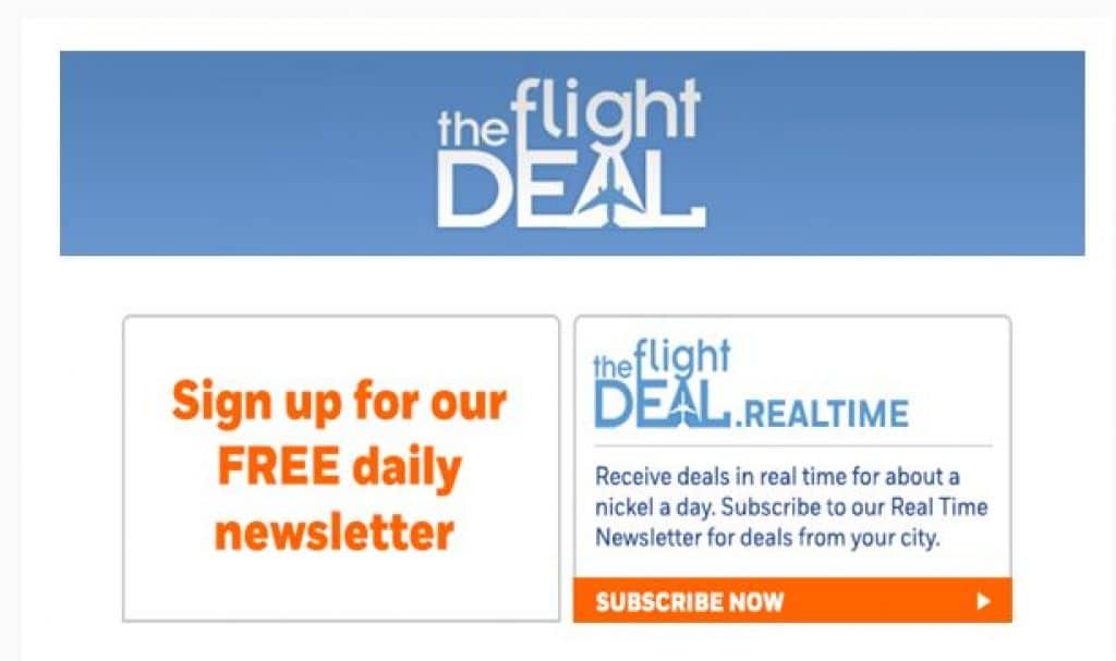 the flight deal vacation discounts