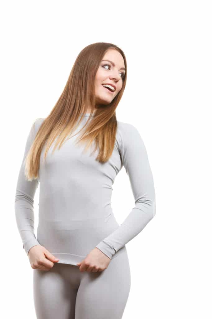 Thermal base layer for women