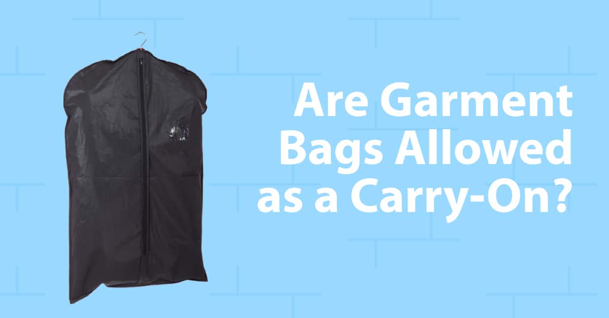 garment bag carry-ons