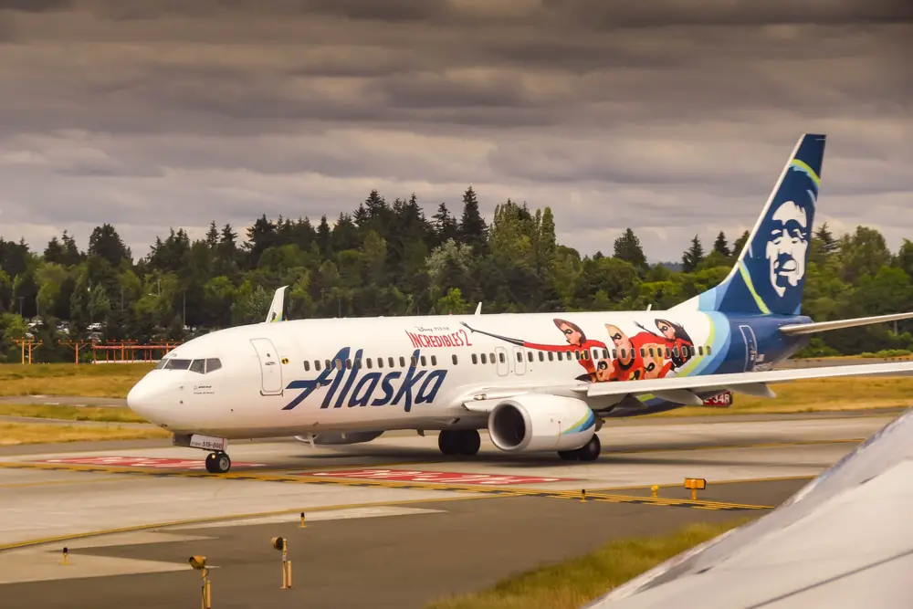 Alaska Airlines Plane