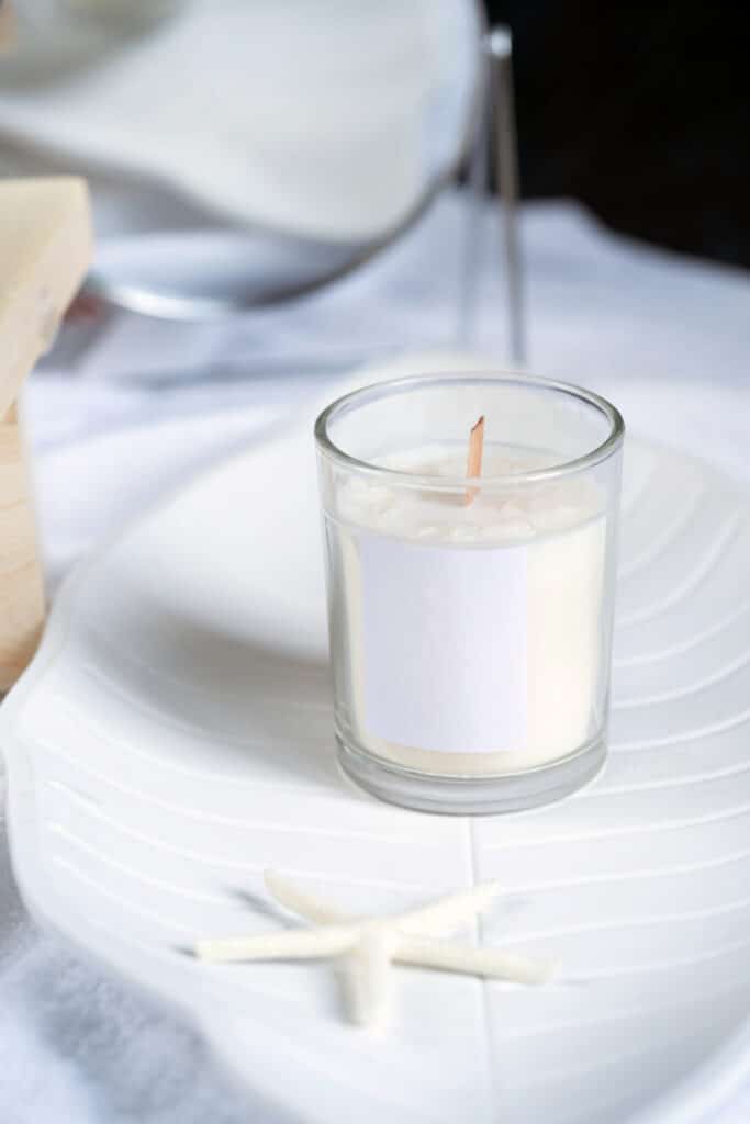 organic soy candle