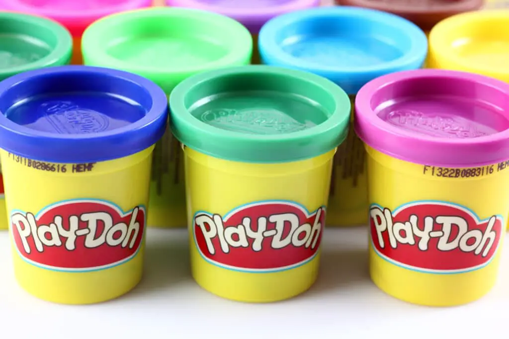 Play-Doh containers
